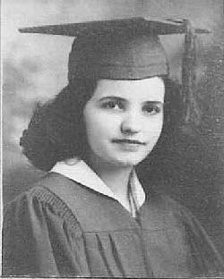 COOK, Mary Jo, High School graduation, 1942