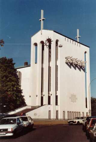 Heilig Kreuz (Holy Cross) Catholic Church, Frankfurt/Main, Hessen, Germany