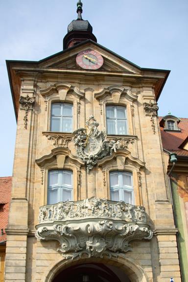 Bamberg - Center portion of city hall