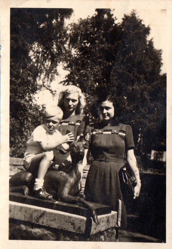 Wilma and Klaus at a park in Kronberg near Frankfurt.