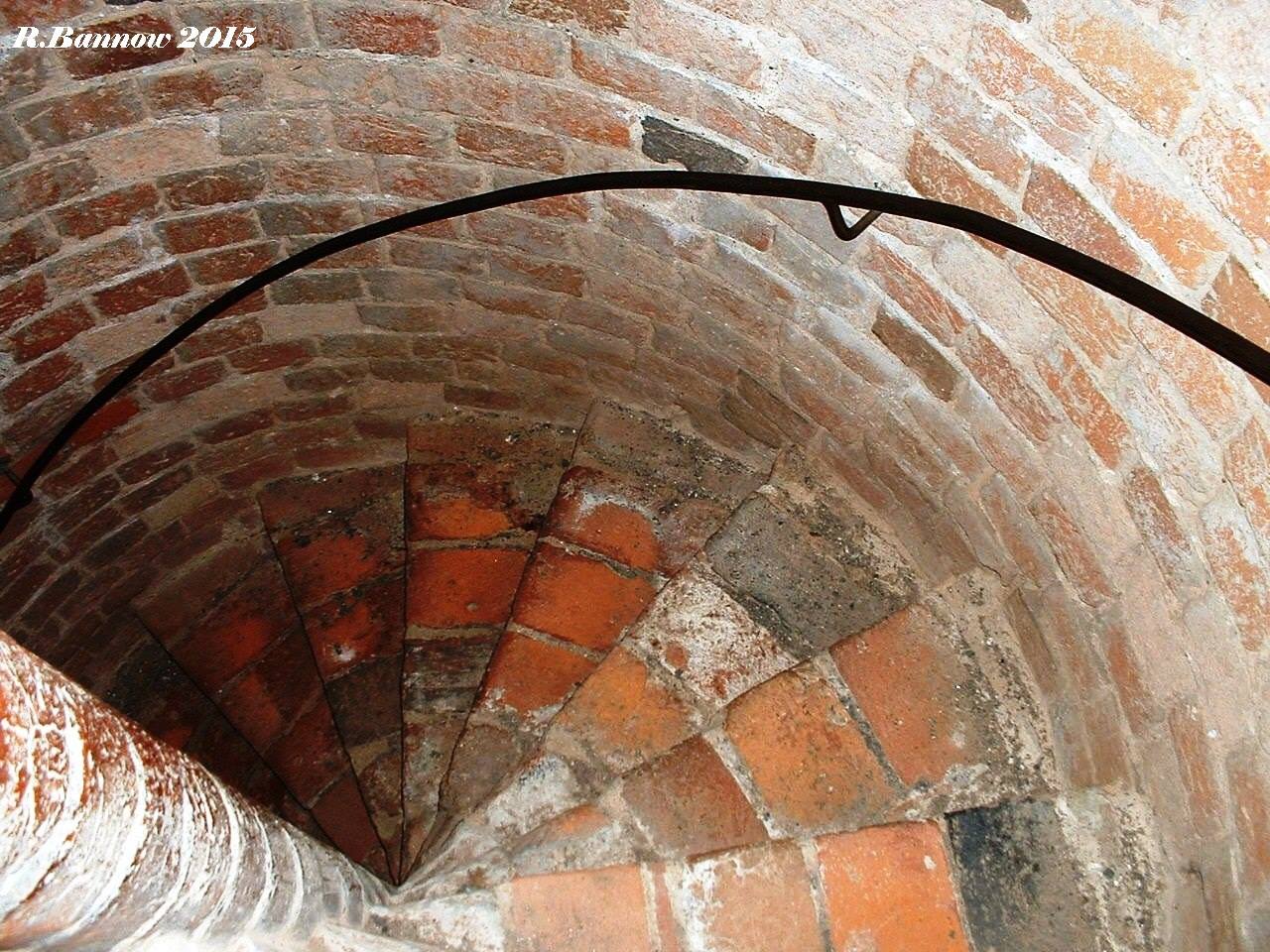 St. Marien - Tower stair case.