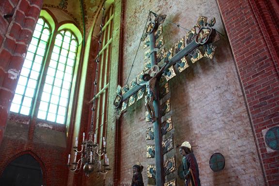 Wismar - St. Nicolai crucifix.