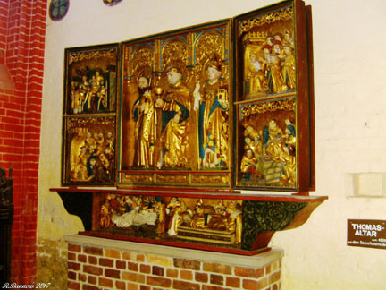 Wismar - St. Nikolai side chapel.