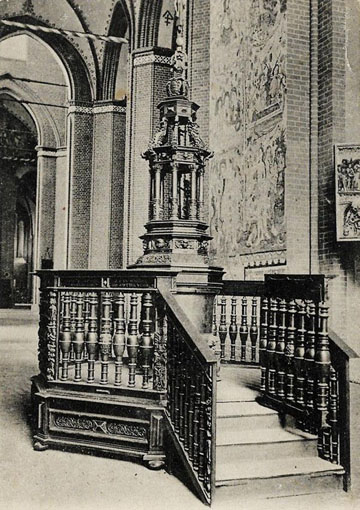 Wismar - Baptism vessel, St. Georgen